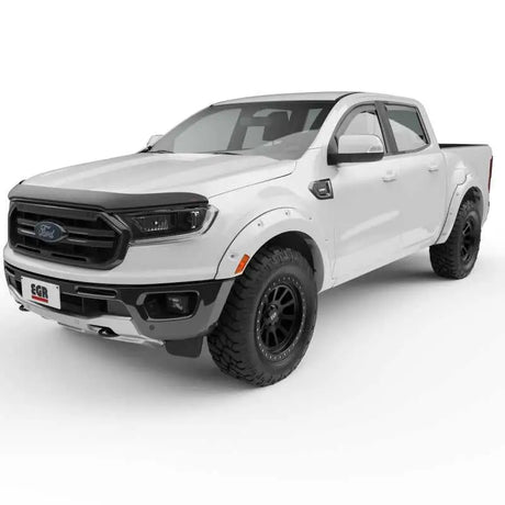 EGR 19-22 Ford Ranger Painted To Code Oxford Traditional Bolt-On Look Fender Flares White Set Of 4 