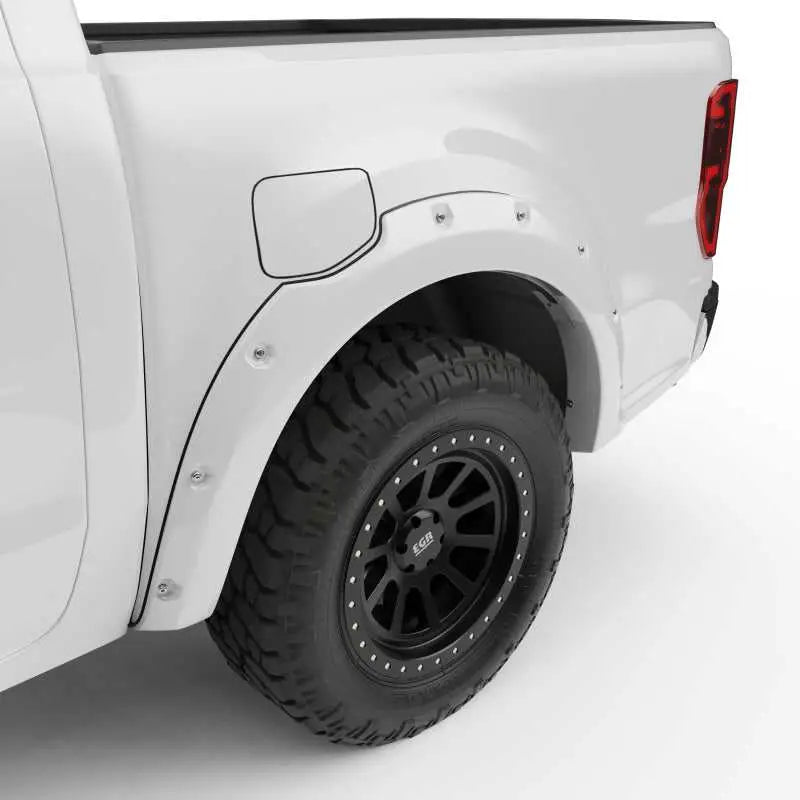 EGR 19-22 Ford Ranger Painted To Code Oxford Traditional Bolt-On Look Fender Flares White Set Of 4 