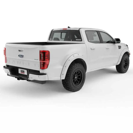 EGR 19-22 Ford Ranger Painted To Code Oxford Traditional Bolt-On Look Fender Flares White Set Of 4 