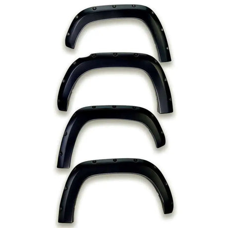 EGR 19-22 Ford Ranger Painted To Code Shadow Traditional Bolt-On Look Fender Flares Black Set Of 4 