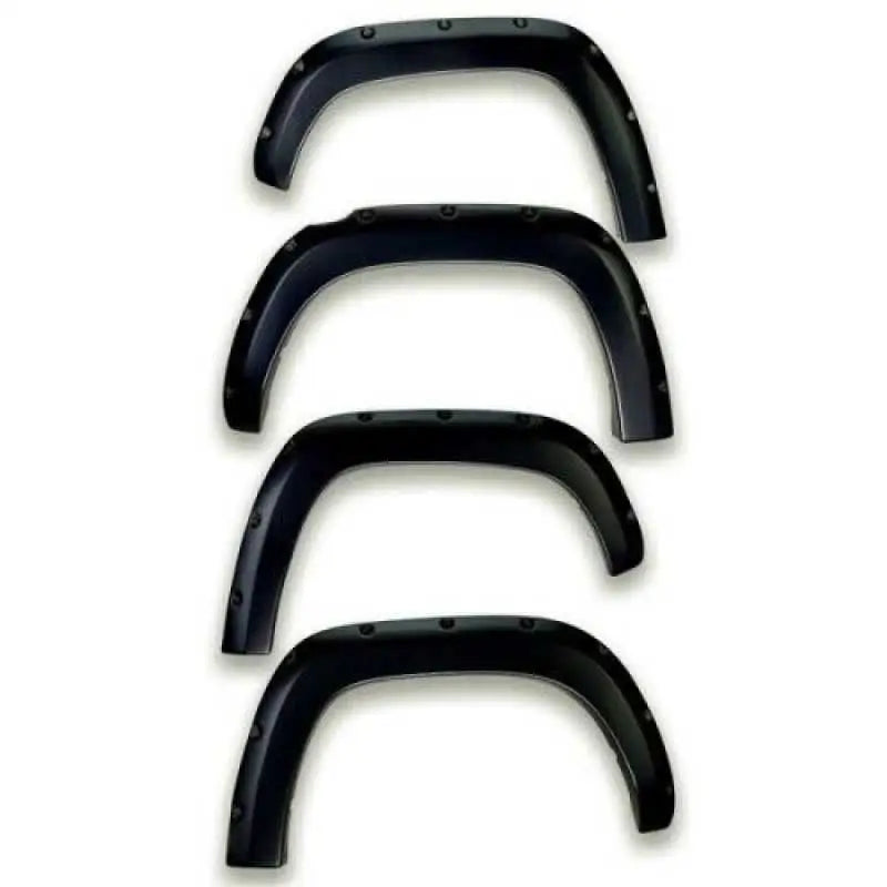 EGR EGR 19-22 Ford Ranger Painted To Code Shadow Traditional Bolt-On Look Fender Flares Black Set Of 4
