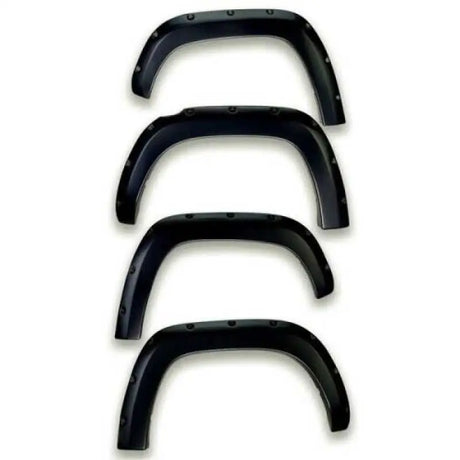 EGR EGR 19-22 Ford Ranger Painted To Code Shadow Traditional Bolt-On Look Fender Flares Black Set Of 4