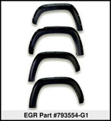 EGR 19-22 Ford Ranger Painted To Code Shadow Traditional Bolt-On Look Fender Flares Black Set Of 4 