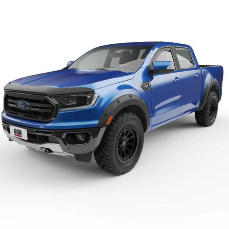 EGR 19-22 Ford Ranger Traditional Bolt-On Look Fender Flares With Black-Out Bolt Kit Set Of 4 
