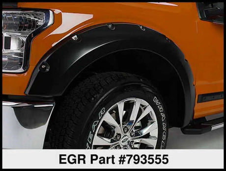EGR 19-22 Ford Ranger Traditional Bolt-On Look Fender Flares With Black-Out Bolt Kit Set Of 4 