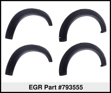 EGR 19-22 Ford Ranger Traditional Bolt-On Look Fender Flares With Black-Out Bolt Kit Set Of 4 