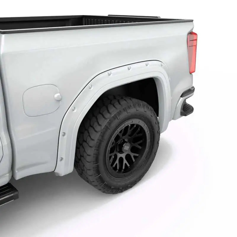 EGR 19-23 Gmc Sierra 1500 Summit Traditional Bolt-On Look Fender Flares White Set Of 4 