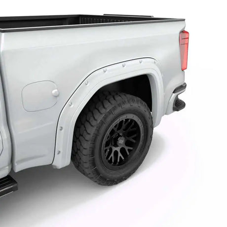 EGR 19-23 Gmc Sierra 1500 Summit Traditional Bolt-On Look Fender Flares White Set Of 4 