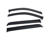 EGR 19-23 Ram 1500 In-Channel Window Visors Front/Rear Set Matte Black Crew Cab 