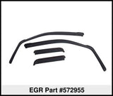 EGR 19-23 Ram 1500 In-Channel Window Visors Front/Rear Set Matte Black Crew Cab 