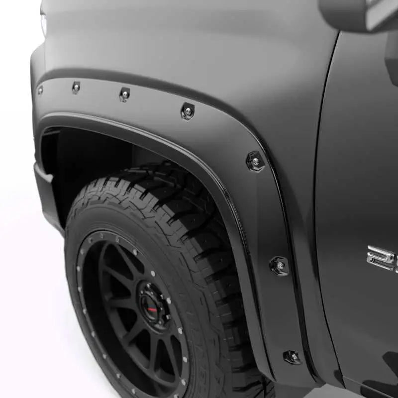 EGR 20-23 Chevrolet Silverado 2500Hd/3500Hd Traditional Bolt-On Look Fender Flares Black Set Of 4 