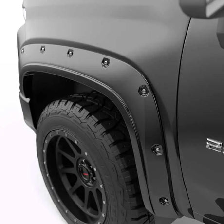 EGR 20-23 Chevrolet Silverado 2500Hd/3500Hd Traditional Bolt-On Look Fender Flares Black Set Of 4 