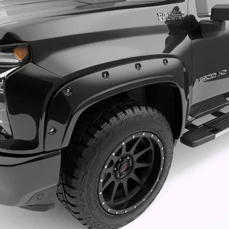 EGR 20-23 Chevrolet Silverado 2500Hd/3500Hd Traditional Bolt-On Look Fender Flares Black Set Of 4 