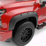 EGR 20-23 Chevrolet Silverado 2500Hd Traditional BoltOn Look Fender Flares w/Black-Out Bolt Kit Set 