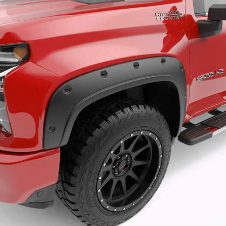 EGR 20-23 Chevrolet Silverado 2500Hd Traditional BoltOn Look Fender Flares w/Black-Out Bolt Kit Set 