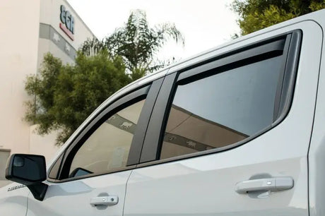 EGR 2019 Chevy 1500 Crew Cab In-Channel Window Visors - Matte - RV and Auto Parts