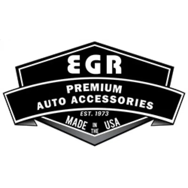 Automotive accessories logo for EGR 2019 Chevy 1500 Crew Cab Window Visors Set