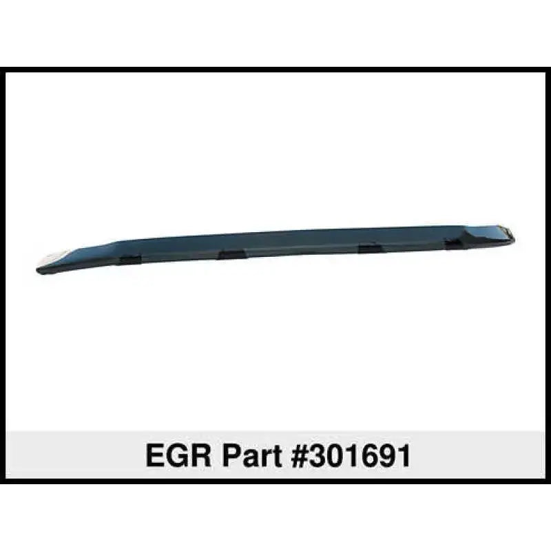 EGR 2019 Chevy 1500 Super Guard Hood Guard - Dark Smoke - RV and Auto Parts