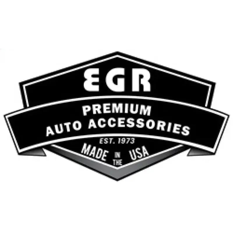EGR 2019 Chevy 1500 Super Guard Hood Guard - Dark Smoke - RV and Auto Parts