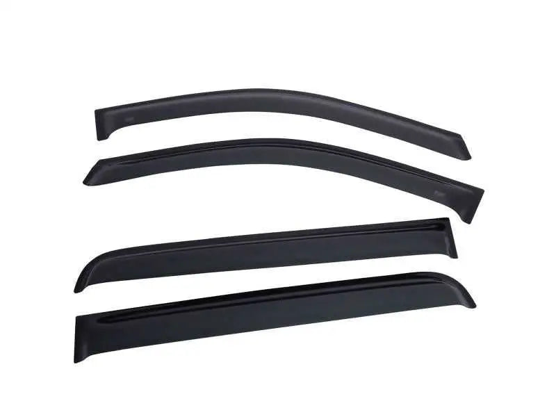 EGR 2019 Dodge Ram 1500 Crew Cab Tape-On Window Visors Set of 4 - Dark Smoke 