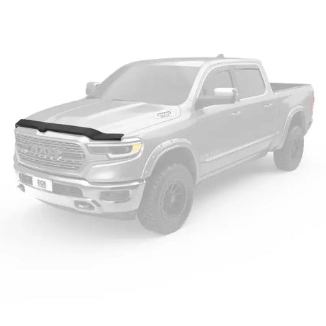 EGR 2019 Dodge Ram 1500 Superguard Hood Shield - Dark Smoke - Deflectors