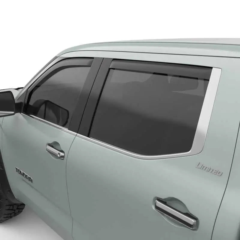 EGR 2022+ Toyota Tundra In-Channel Window Visors Front/Rear Set Matte Black 
