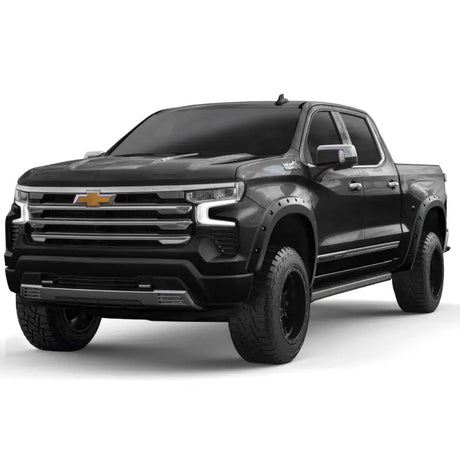EGR 2023 + Chevrolet Silverado 1500 Bolt-On Look Fender Flares - Black (Set of4) - Truck & Automotive
