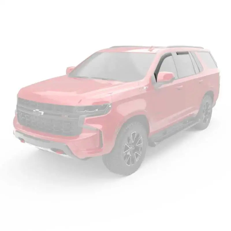 EGR EGR 21-23 Chevrolet Tahoe In-Channel Window Visors Front/Rear Set Matte Black