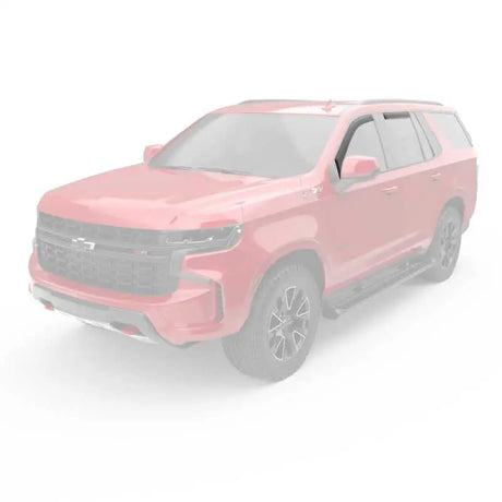 EGR EGR 21-23 Chevrolet Tahoe In-Channel Window Visors Front/Rear Set Matte Black