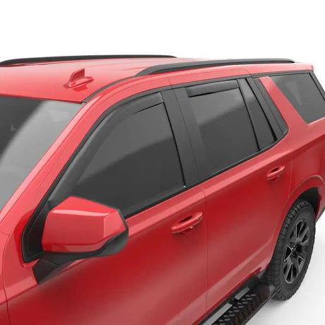 EGR 21-23 Chevrolet Tahoe In-Channel Window Visors Front/Rear Set Matte Black 