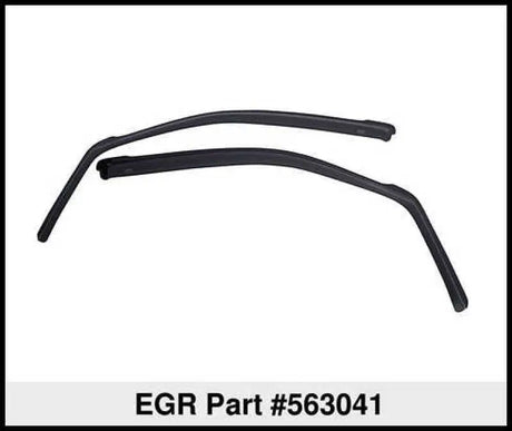 EGR 93+ Ford Ranger/Edge/4X4 / 94+ Mazda Pickup In-Channel Window Visors - Set of 2 