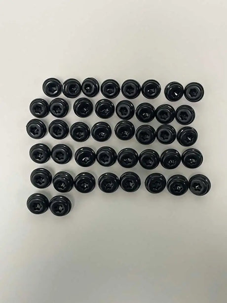 EGR EGR Injection Molded Black Push In Bolt Kit