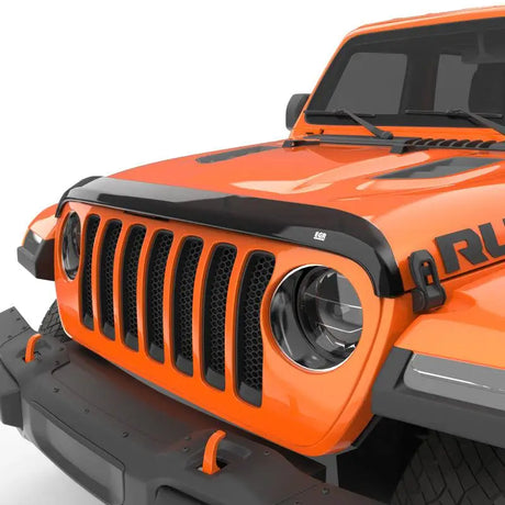 EGR Jeep 2018+ Wrangler / 2020+ Gladiator Superguard Hood Shield - Dark Smoke (305251) - RV and Auto Parts