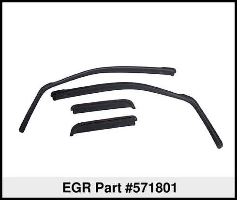 EGR Visor-InChannel Set4 - Truck & Automotive