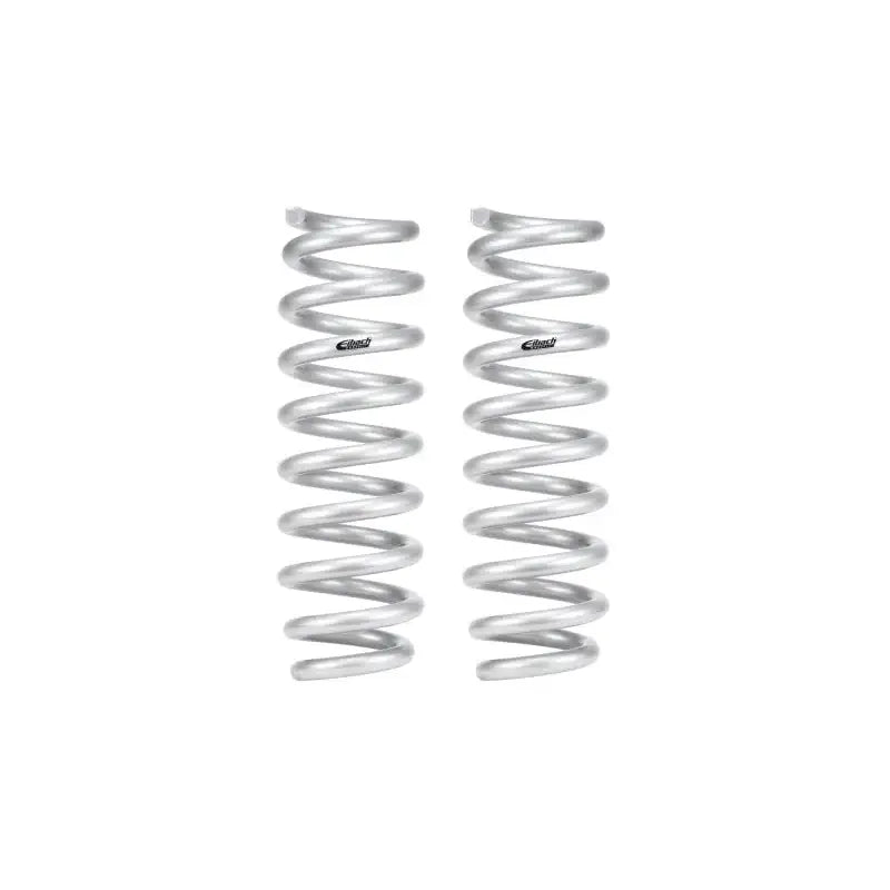 Eibach 21-23 Ford F-150 Raptor Pro-Lift-Kit Front Springs - 1inch Front Lift - silver coil springs, highly durable.