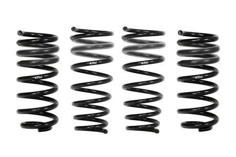 Four black coil springs for BMW 430i Coupe RWD Eibach Pro-Kit performance springs