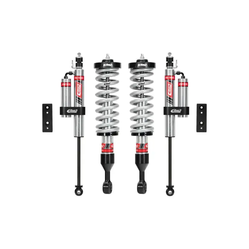 Eibach Pro-Truck Coilover Stage 2R (Front Coilovers + Rear Shocks) for 16-22 Toyota Tacoma 2WD/4WD.