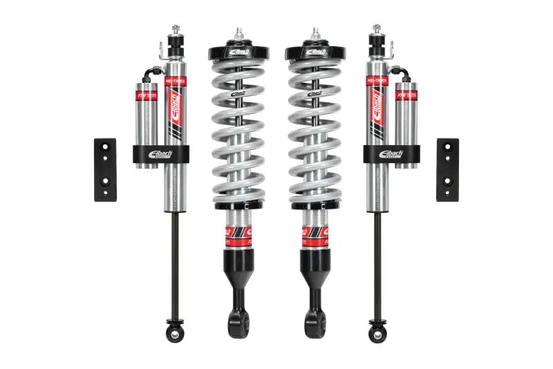 Eibach Pro-Truck Coilover Stage 2R (Front Coilovers + Rear Shocks) for 16-22 Toyota Tacoma 2WD/4WD.