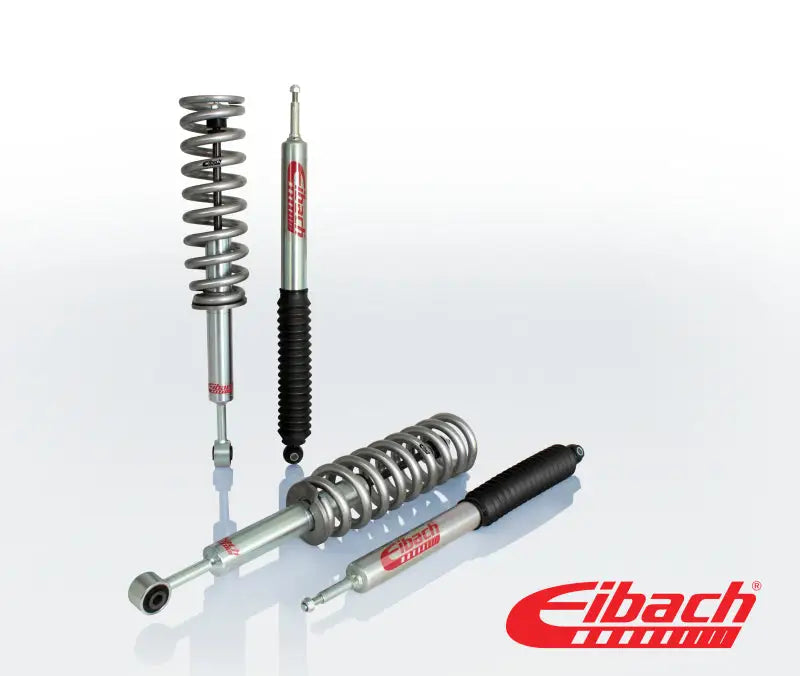 Automotive suspension components for Eibach Pro-Truck Lift Kit on Chevy Silverado 1500