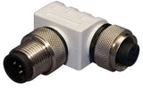 ELB-CM-CF Maretron Micro 90 Degree Male-Female Cnctr - Marine Network Cable Connector