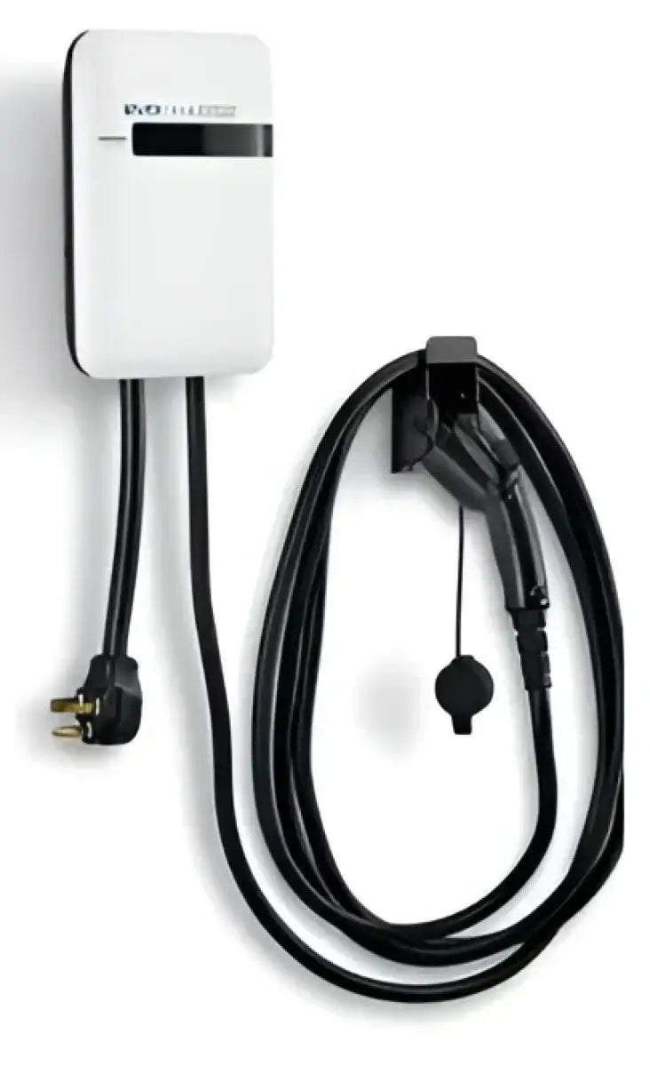 Electric/ Hybrid Vehicle Charger NEMA 4 Rated Indoor And Outdoor Wall Mount; Level 2 Charger; 240 Voltage Minimum/ 40