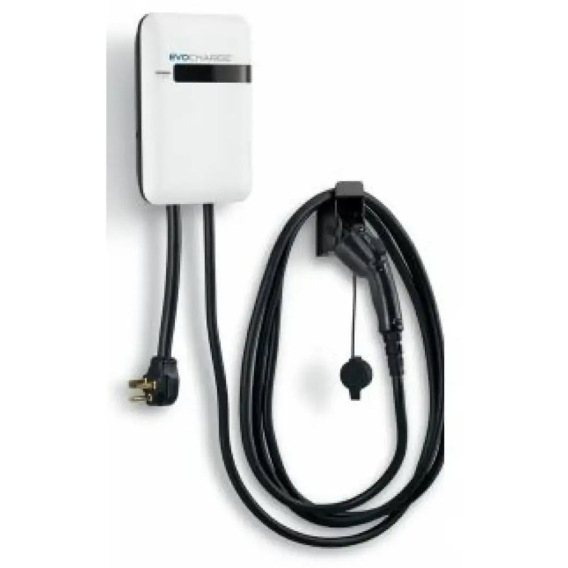 Electric/ Hybrid Vehicle Charger NEMA 4 Rated Indoor And Outdoor Wall Mount; Level 2 Charger; 240 Voltage Minimum/ 40
