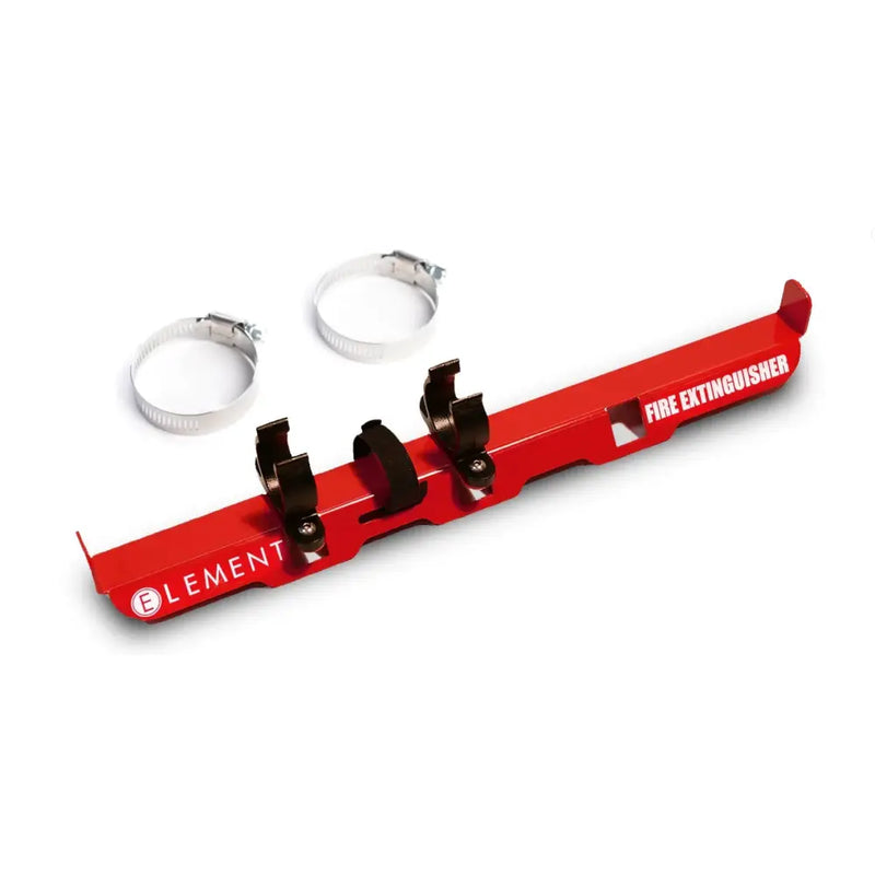 Element Fire 60250 Fire Extinguisher Bottle Brackets - Red