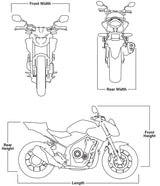 Fp Elite Series Cover Spt Bike Pfas Compliant Black - FIRE POWER
