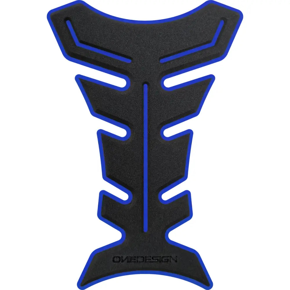 ONE EMBLEMS HDF9B Tankpad in Black/Blue - Durable & Stylish Protection - ONE EMBLEMS