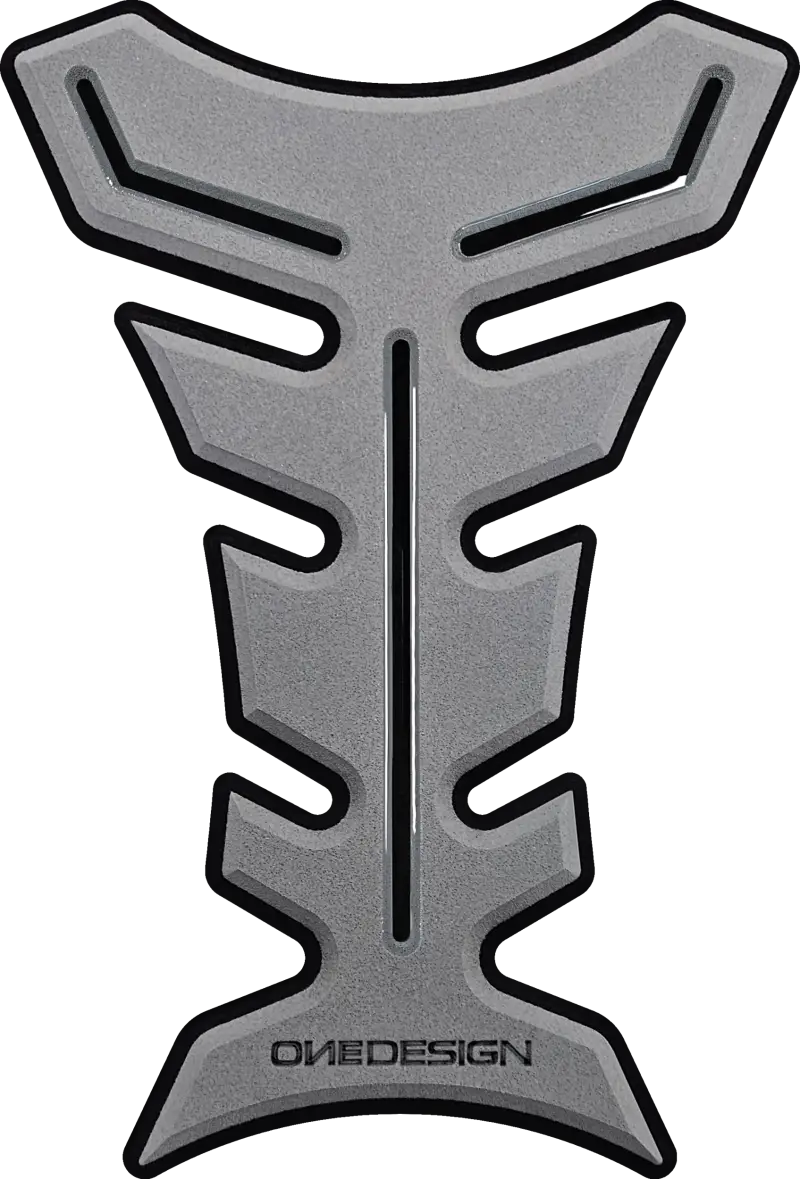 ONE EMBLEMS HDF9G Black/Gray Tank Pad - ONE EMBLEMS