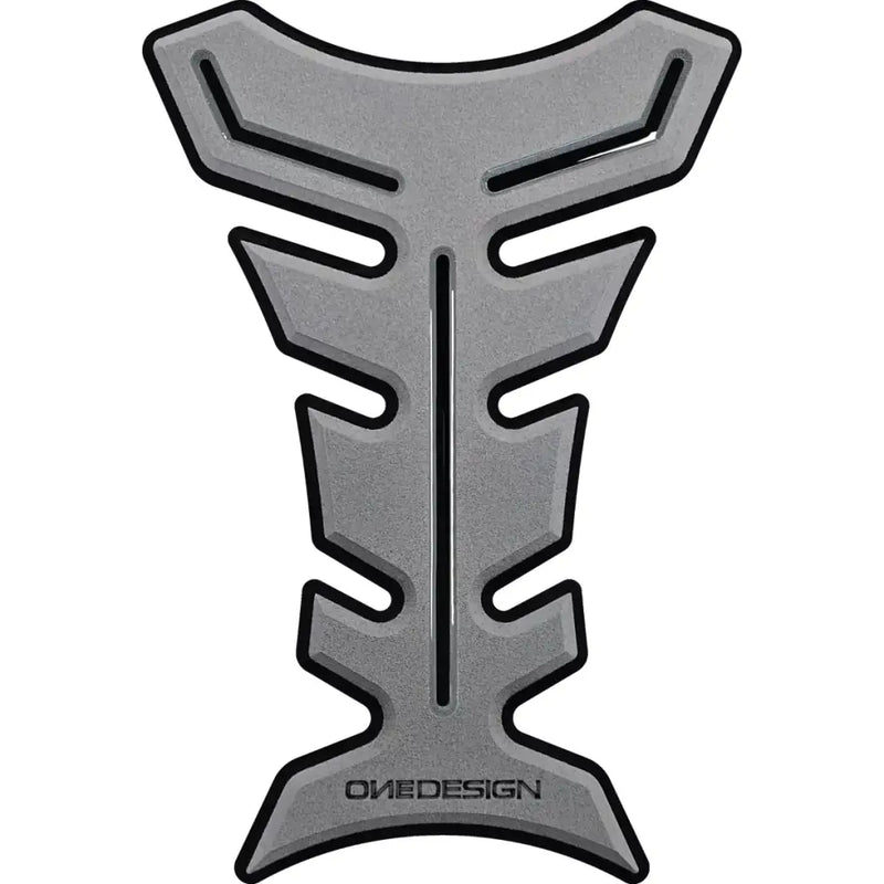 ONE EMBLEMS HDF9G Black/Gray Tank Pad - ONE EMBLEMS