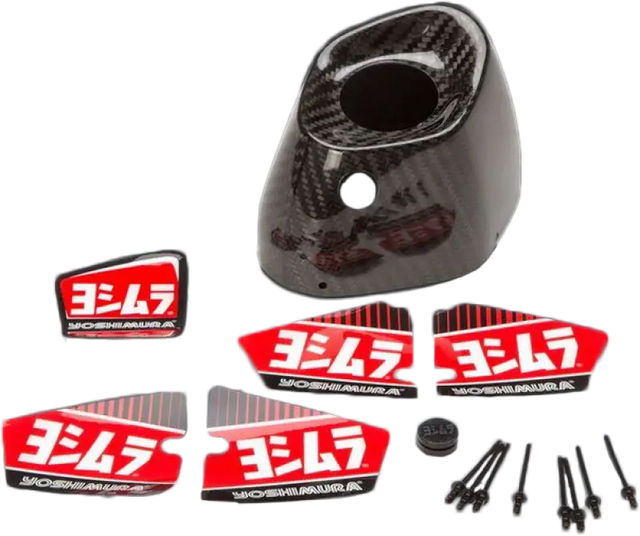 YOSHIMURA End Cap Cover Kit Left Side Rs9/Rs9t Lh Cf