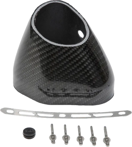 YOSHIMURA End Cap Kit Left Side R77 Lh Cf Flared