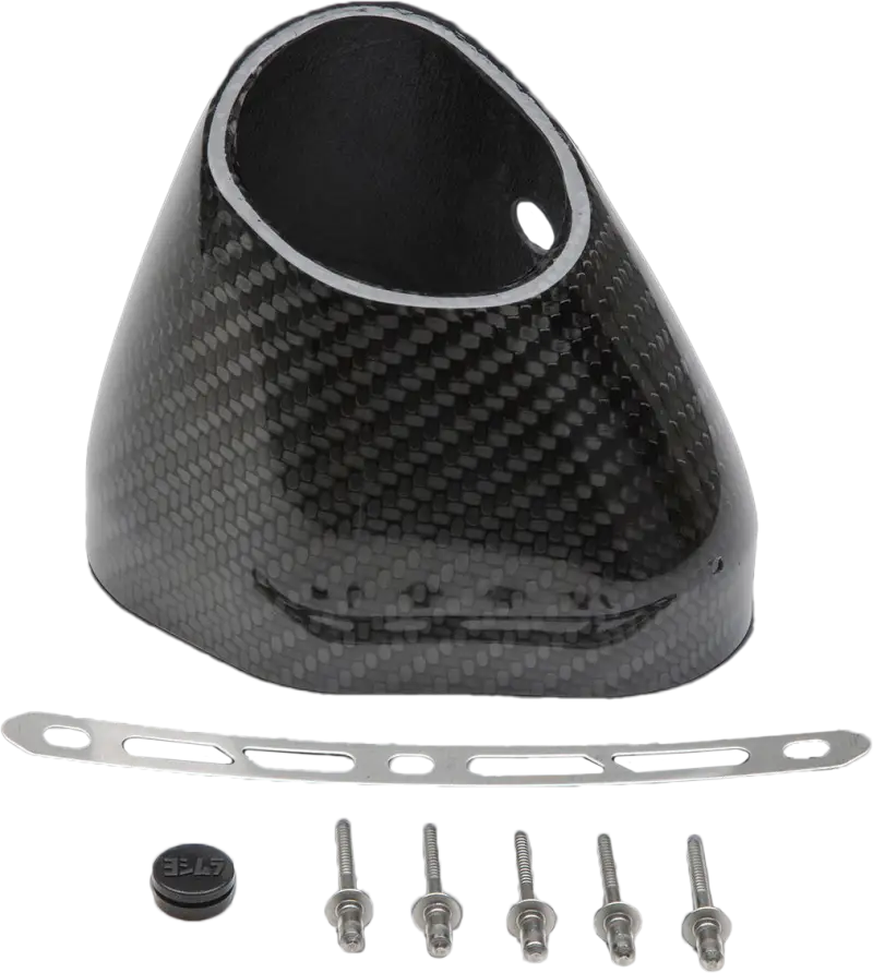 YOSHIMURA End Cap Kit Left Side R77 Lh Cf Flared